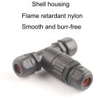 T-Draht-Klemmenblock für den Außenbereich, fünfpoliger männlicher und weiblicher wasserdichter Docking-Anschluss, 5 Pole – Bild 4