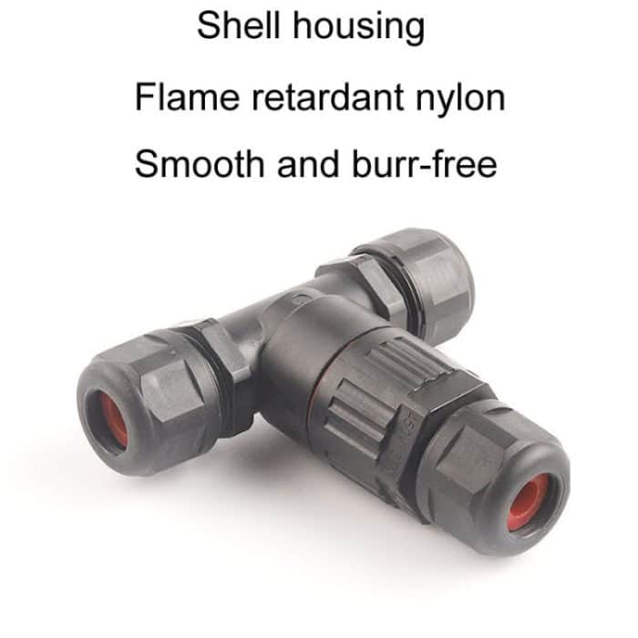 T-Draht-Klemmenblock für den Außenbereich, fünfpoliger männlicher und weiblicher wasserdichter Docking-Anschluss, 5 Pole – Bild 4