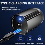 Smart Digital Display Elektrorasierer Wiederaufladbarer Taschenrasierer, 6 Leaf Knife Head Black, 6 Leaf Knife Head Guncolor, Suspension Knife Net Black, Suspension Knife Net Guncolor – Bild 7