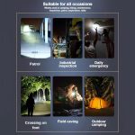 Outdoor-LED-Taschenlampe, multifunktional, Camping-Beleuchtung, Taschenlampe, tragbar, wiederaufladbar, Arbeitslampe, X10-P50, X10 – Bild 16