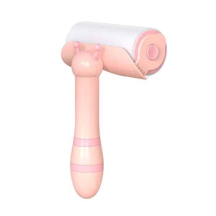 Tragbarer Roller-Aufkleber in Bienenform zum Reinigen und Entfernen von Tierhaaren – Bild 1