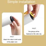 Tragbarer Roller-Aufkleber in Bienenform zum Reinigen und Entfernen von Tierhaaren – Bild 9