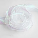 Symphony Fischschwanzgarn, Blumenkuchen, Backverpackung, Band, Spitze, dekoratives Gurtband, 4cm x 9m White, 4cm x 9m Pink, 4cm x 9m Purple, 4cm x 9m Champagne Pink, 4cm x 9m Beige, 4cm x 9m Sky Blue, 4cm x 9m Orange, 4cm x 9m Begonia Red, 4cm x 9m Yel...