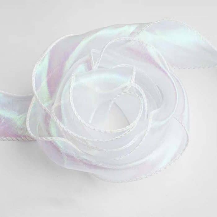 TBD0604429301.jpg Symphony Fischschwanzgarn, Blumenkuchen, Backverpackung, Band, Spitze, dekoratives Gurtband, 4cm x 9m White, 4cm x 9m Pink, 4cm x 9m Purple, 4cm x 9m Champagne Pink, 4cm x 9m Beige, 4cm x 9m Sky Blue, 4cm x 9m Orange, 4cm x 9m Begonia Red, 4cm x 9m Yel... – Bild 1