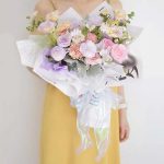 Symphony Fischschwanzgarn, Blumenkuchen, Backverpackung, Band, Spitze, dekoratives Gurtband, 4cm x 9m White, 4cm x 9m Pink, 4cm x 9m Purple, 4cm x 9m Champagne Pink, 4cm x 9m Beige, 4cm x 9m Sky Blue, 4cm x 9m Orange, 4cm x 9m Begonia Red, 4cm x 9m Yel... – Bild 6