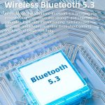 SOYTO SY-T1 Kabelloses Headset, Bluetooth-Gaming-Headset mit Plug-Play-Mikrofon – Bild 8