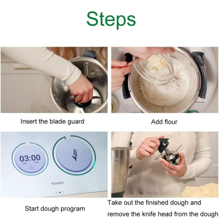 Für Thermomix TM5 / TM6 Küchenmaschine Kneten Teig Klinge Isolierung Schutzhülle, Blade Cover – Bild 7