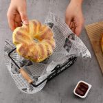 500 Blatt/Packung, fettdichtes Deli-Papier, Backpapier, Lebensmittelkorbeinlagen, 20 x 20cm White, 22 x 22cm White, 25 x 25cm White, 30 x 30cm White, 20 x 20cm Brown, 22 x 22cm Brown, 25 x 25cm Brown, 30 x 30cm Brown – Bild 4