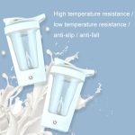 Multifunktionaler, vollautomatischer Mischbecher, USB-Aufladung, temperaturbeständig, auslaufsicher, Kaffeetasse – Bild 4