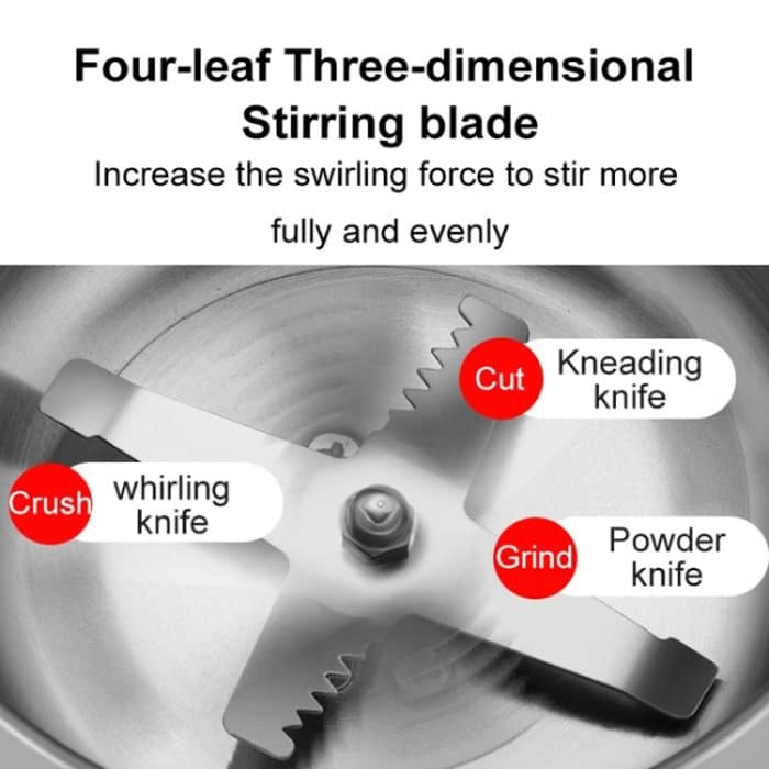 Haushaltskaffee-Getreide-Mahlmaschine-Brecher-Mühle, UK Plug, US Plug, EU Plug – Bild 5