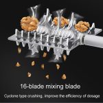 Haushalt Trockenfrüchte Erdnuss Brecher Küche Handkurbel Nuss Pulverisierer – Bild 5