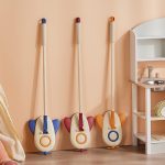 Flugzeugförmiger Mopp für Kinder, Wischwerkzeug, Mini-Spinning-Bodenwischer – Bild 2