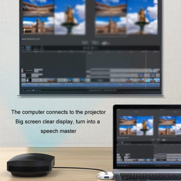 3-in-1-Typ-C-Dockingstation-USB-Hub für IPad-/Telefon-Dockingstation, 3H HDMI+PD+USB3.0  White, 3C USB3.0+USB2.0 x 2 White, 3A USB3.0+USB2.0 x 2 White, 3H HDMI+PD+USB3.0 Pink, 3C USB3.0+USB2.0 x 2 Pink, 3A USB3.0+USB2.0 x 2 Pink – Bild 13