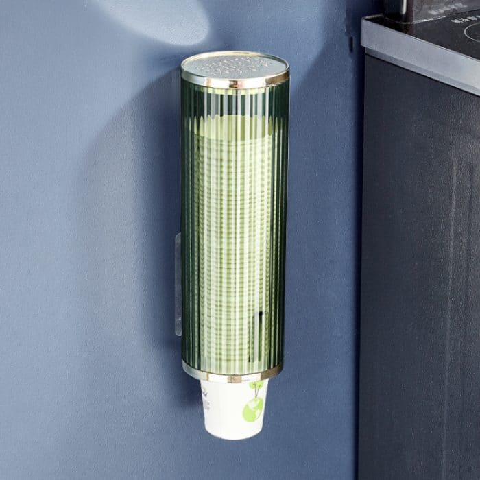 Stanzfreier Einwegbecherspender, Pappbecher-Aufbewahrungsregal ohne Becher – Bild 1