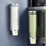 Stanzfreier Einwegbecherspender, Pappbecher-Aufbewahrungsregal ohne Becher – Bild 5