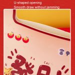 Neue Jahr Nette Tissue Box Wasserdichte Tissue Box Schlafsaal Auto Tragen Wohnzimmer Universal Tissue Box, Wealthy, Get Rich, Good Luck, Golden – Bild 5