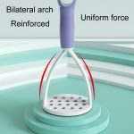 3 Stück Küchen-Handkartoffelstampfer, Baby-Ergänzungs-Nahrungsmittelbrei-Werkzeug – Bild 4