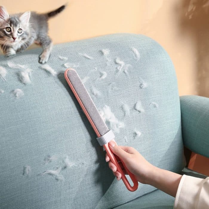 Haustierkleidung, Bettwäsche, Haarbürste, elektrostatische Adsorption, Haarentferner – Bild 10