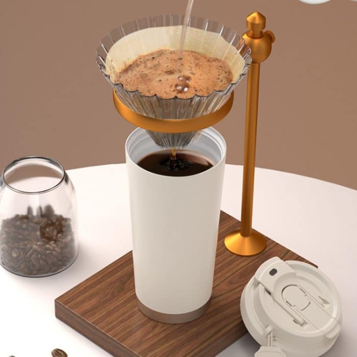 530 ml 316 Edelstahl-Thermosbecher, Kaffeebecher, doppelter Trinkwasserbecher – Bild 4