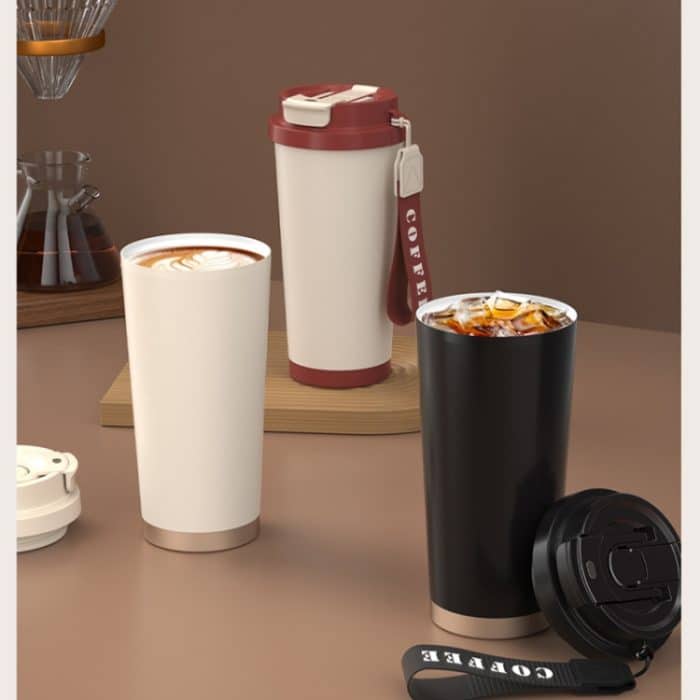 530 ml 316 Edelstahl-Thermosbecher, Kaffeebecher, doppelter Trinkwasserbecher – Bild 5