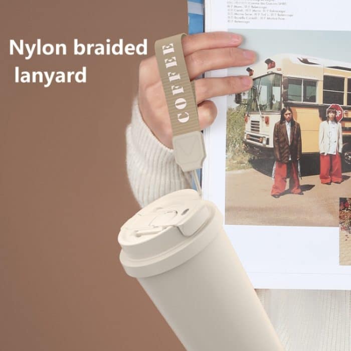 530 ml 316 Edelstahl-Thermosbecher, Kaffeebecher, doppelter Trinkwasserbecher – Bild 6