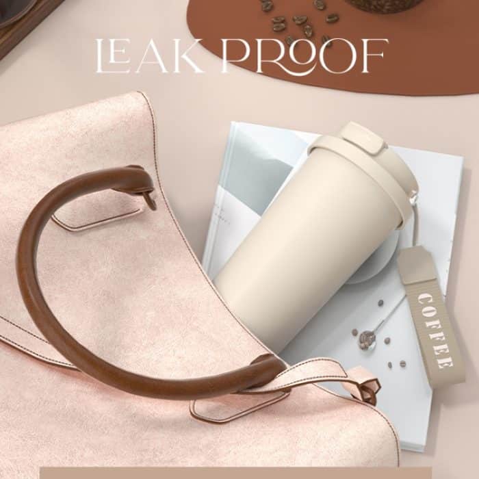 530 ml 316 Edelstahl-Thermosbecher, Kaffeebecher, doppelter Trinkwasserbecher – Bild 7