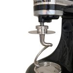 Für KitchenAid 4,5–5 Quart Edelstahl-Knethaken, Küchenmaschinen-Zubehör