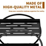 2-stufiges Kosmetik-Display-Tablett, Make-up-Organizer und Aufbewahrung für Kommode, Badezimmer – Bild 4
