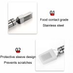 Edelstahl-Multifunktionsschneider für zerkleinerte Zwiebeln – Bild 3