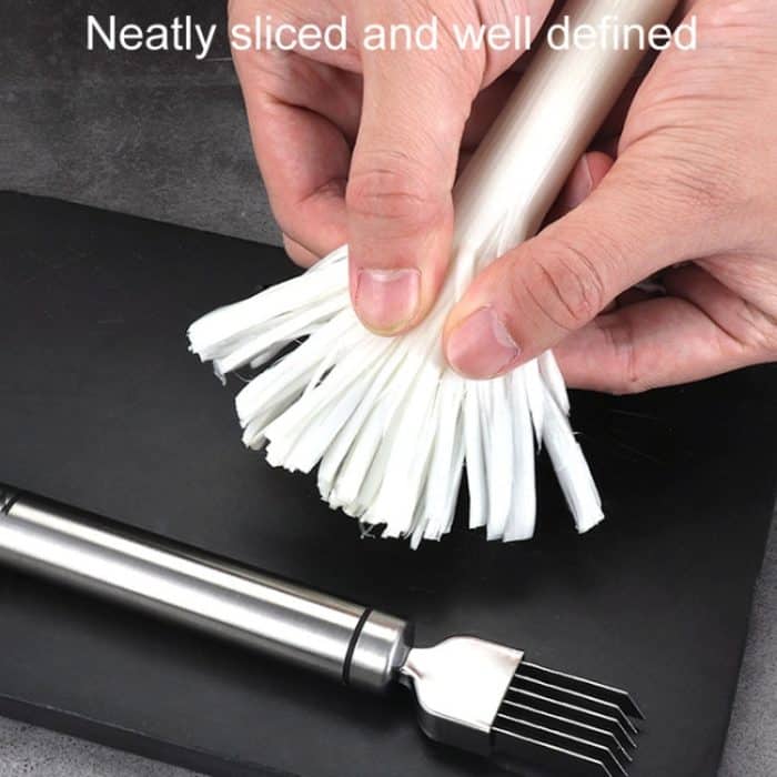 Edelstahl-Multifunktionsschneider für zerkleinerte Zwiebeln – Bild 7