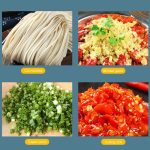 Edelstahl-Rollen-Nudelschneider, Küchen-Gemüse-Zwiebel- und Knoblauch-Schneidwerkzeuge, SJ-13 – Bild 6