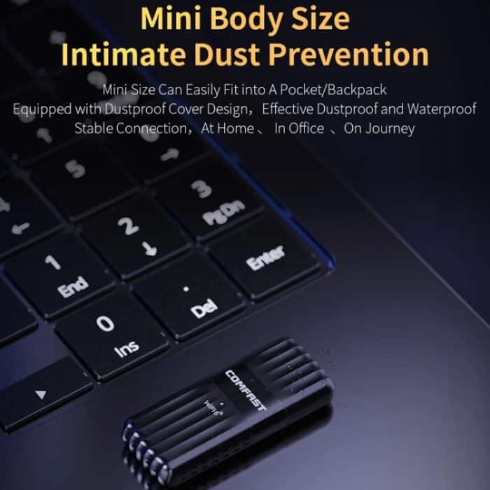 COMFAST CF-943AX WiFi6 USB-Adapter AX900 Bluetooth 5.3 2,4G / 5,8G Wireless-Netzwerkkarte – Bild 14