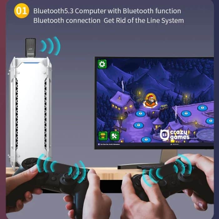 COMFAST CF-943AX WiFi6 USB-Adapter AX900 Bluetooth 5.3 2,4G / 5,8G Wireless-Netzwerkkarte – Bild 5