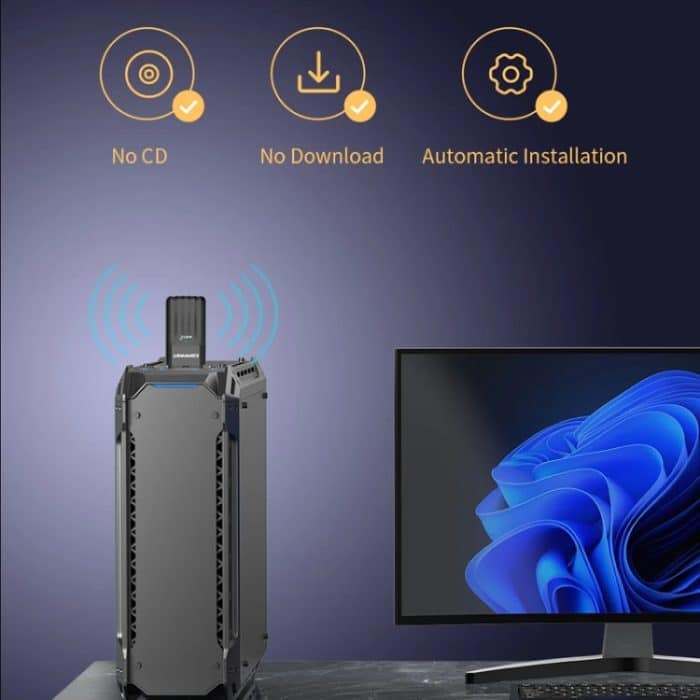 COMFAST CF-943AX WiFi6 USB-Adapter AX900 Bluetooth 5.3 2,4G / 5,8G Wireless-Netzwerkkarte – Bild 8