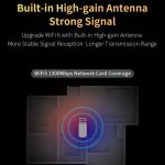 COMFAST CF-943AX WiFi6 USB-Adapter AX900 Bluetooth 5.3 2,4G / 5,8G Wireless-Netzwerkkarte – Bild 9