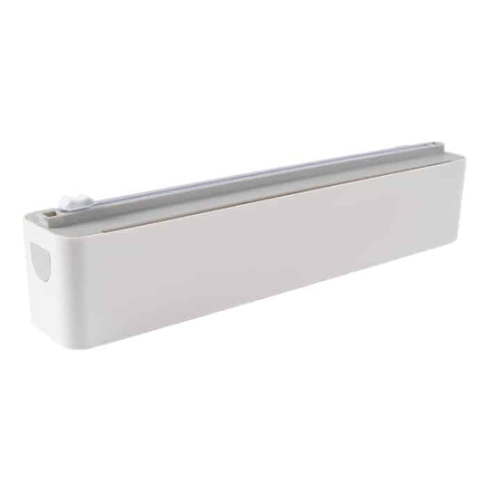 Wandmontierter magnetischer Frischhaltefolien-Küchenpapier-Aufbewahrungsschneider – Bild 2