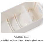 Wandmontierter magnetischer Frischhaltefolien-Küchenpapier-Aufbewahrungsschneider – Bild 4