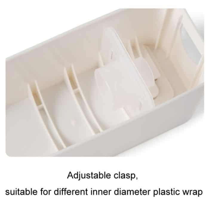 Wandmontierter magnetischer Frischhaltefolien-Küchenpapier-Aufbewahrungsschneider – Bild 4