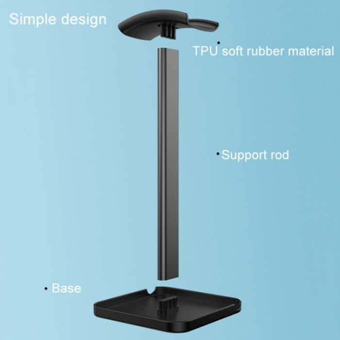 Desktop-Kopfhörerhalter, Handy-Tablet-Ständer, Black, White, Pink – Bild 9