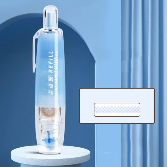 Push-Dry Schnellklebestift-Korrekturband, doppelseitig klebend für handgefertigte Handbücher – Bild 1