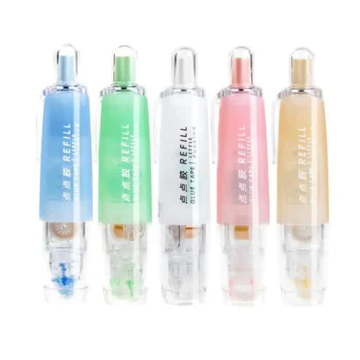 Push-Dry Schnellklebestift-Korrekturband, doppelseitig klebend für handgefertigte Handbücher – Bild 2