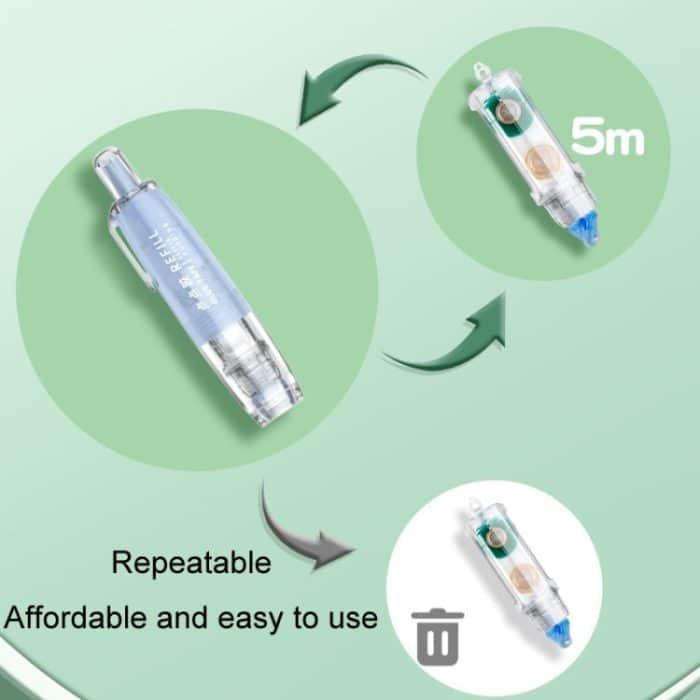 Push-Dry Schnellklebestift-Korrekturband, doppelseitig klebend für handgefertigte Handbücher – Bild 9