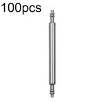 100 Stück / Set 304 Edelstahlband Verbindungsstangenband Schaltösen, Double (1.8x19mm), Double (1.8x21mm), Double (1.8x23mm)