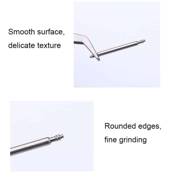 100 Stück / Set 304 Edelstahlband Verbindungsstangenband Schaltösen, Double (1.8x19mm), Double (1.8x21mm), Double (1.8x23mm) – Bild 4