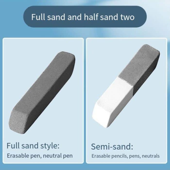 Radiergummi, radierbarer Bleistift-Neutralisierungsstift, Deli 71115 Semi-frosted, Deli 71114 Full Frosted – Bild 8