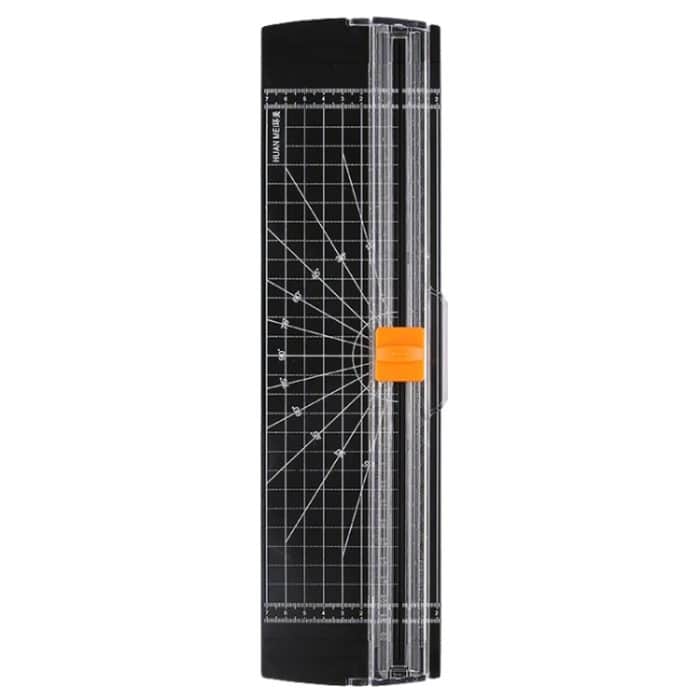 HUANMEI Für A3 A4 A5 Papierschneider mit ausziehbarem Lineal DIY kleine tragbare Foto-Stanzmaschine – Bild 1