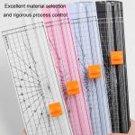 HUANMEI Für A3 A4 A5 Papierschneider mit ausziehbarem Lineal DIY kleine tragbare Foto-Stanzmaschine – Bild 5
