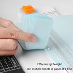 HUANMEI Für A3 A4 A5 Papierschneider mit ausziehbarem Lineal DIY kleine tragbare Foto-Stanzmaschine – Bild 8