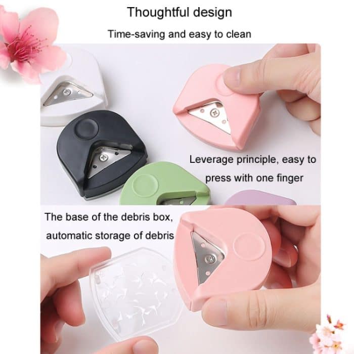 Runder Eckenschneider, Fasen-Eckenschneider für Foto- und PVC-Karten – Bild 4