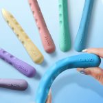 3 Stück/Box QIHAO 8870 Höhlenradierer für Grundschüler, keine Spur, kein Chip-Radiergummi, Small For Boys, Small For Girls, Large For Boys, Large For Girls – Bild 6